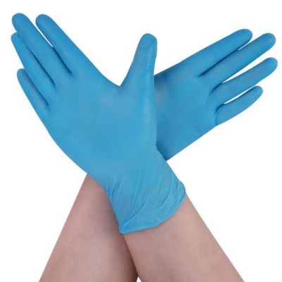 Wholesale Hot Sale Powder Free Cheap Blue Nitrile Gloves Examination Gloves High Quality Factory Supply Latex Nitrile Gloves